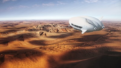 Airlander desert