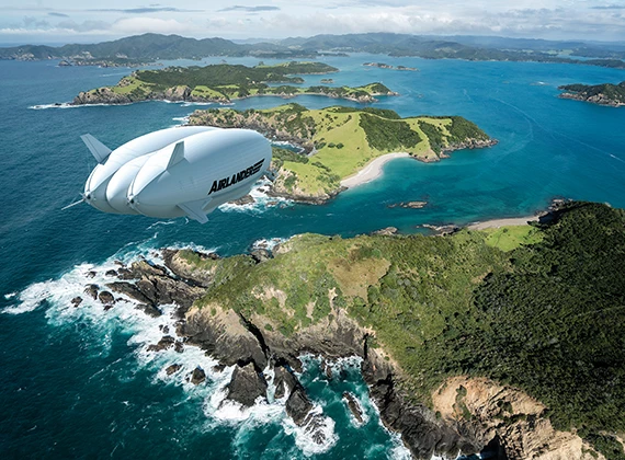 Airlander 10 Islands